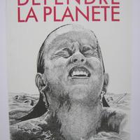 Affiche pour Alternative Libertaire Defendre la planete (Bruxelles)